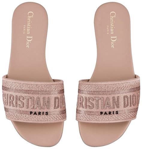 sandale dior rose|Dior sandals women's.